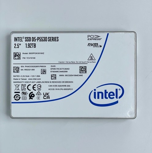 Intel p5530 92tb ssd 5 - ssd, 2.5"
