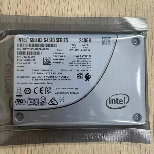 Intel ssd s4510 240gb - ssd,