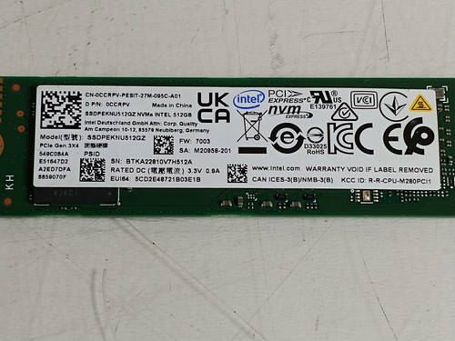 Intel 670p ssdpeknu512gz 512 - ssdpeknu512gz,