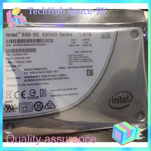 New intel s3500 - intel,