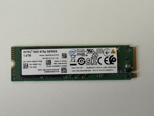 Intel ssd 670p series 1tb - 670p,