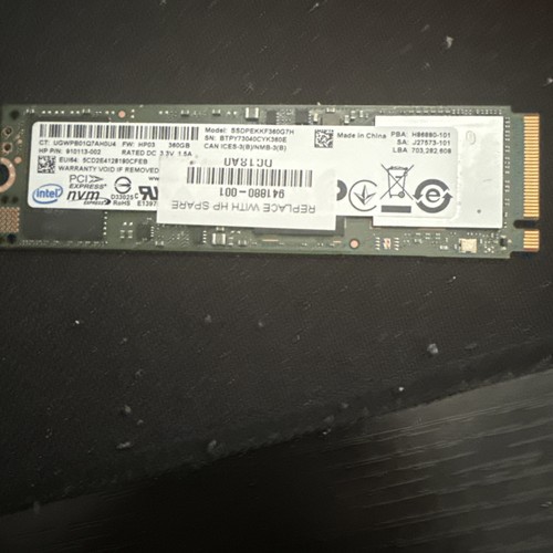 Ssdpekkf360gb7h ssd nvme - ssd,