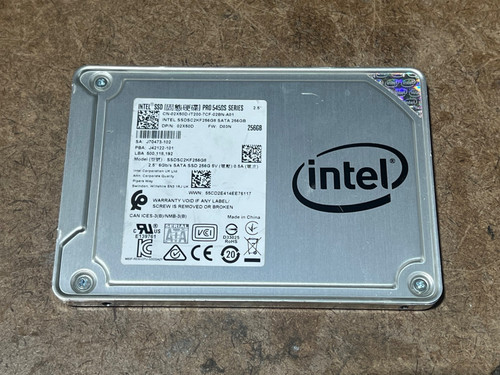 Intel 256gb ssd solid - 256gb,