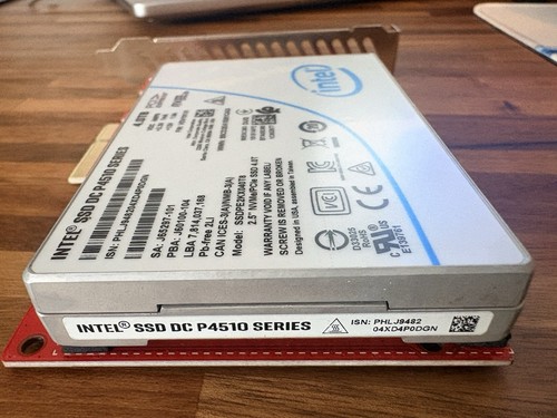 Intel 4tb p4510 ssd series - ssd,