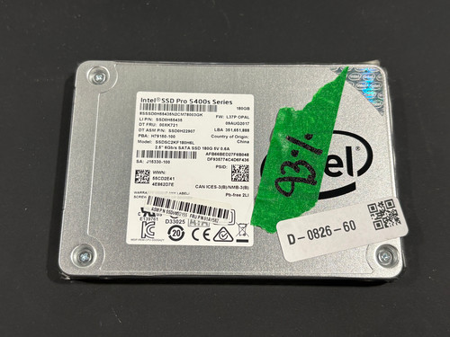 Intel ssd pro - intel, 5400s