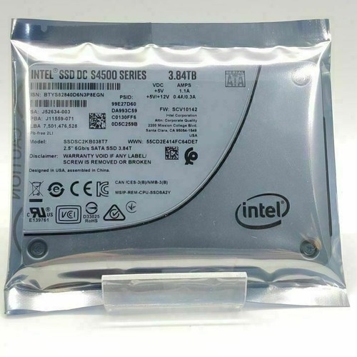 Intel 84tb ssd s4500 - intel,