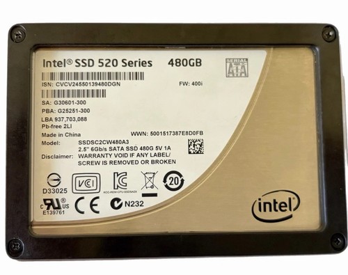 Intel ssd 520 series - ssd,