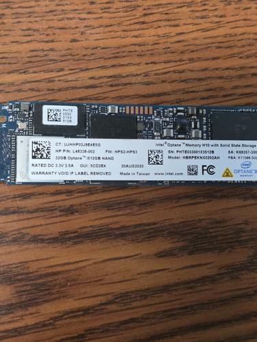 Intel ssdpekkf512g8l 512gb - intel,
