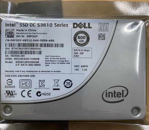 Intel s3610 800gb dell ssd - s3610,