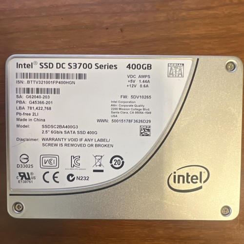 Intel ssd s3700 - ssd, series