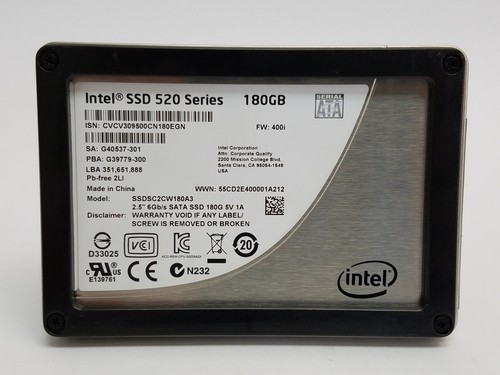 Intel 520 ssdsc2cw180a3 180 - intel,