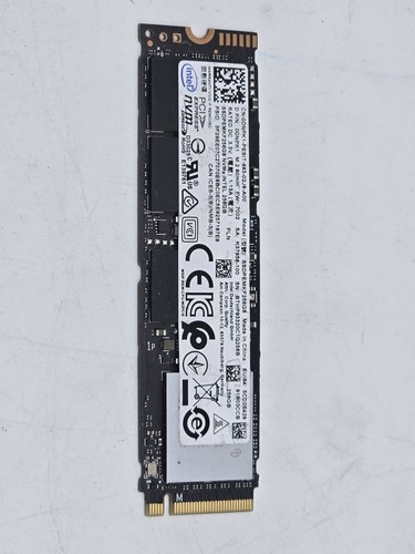 Intel 256gb nvme pcie 2 - nvme,
