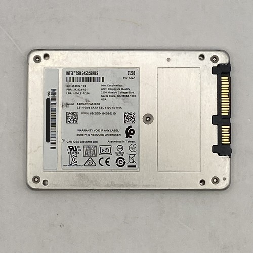 Intel 545s 512gb - intel, iii