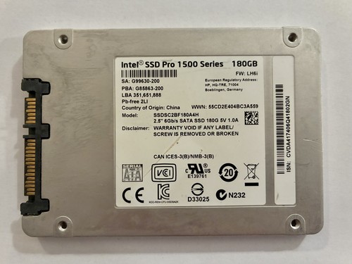 Intel ssd pro 1500 series - ssd,
