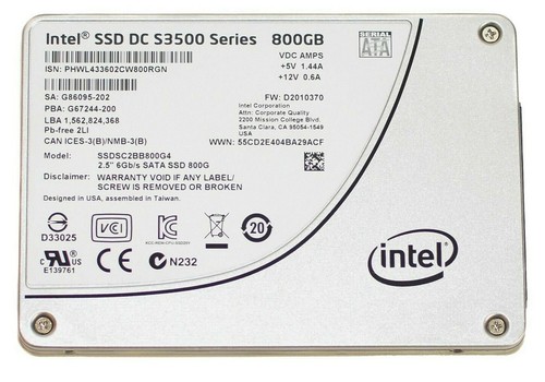 Intel 800gb ssd s3500 - 800gb,