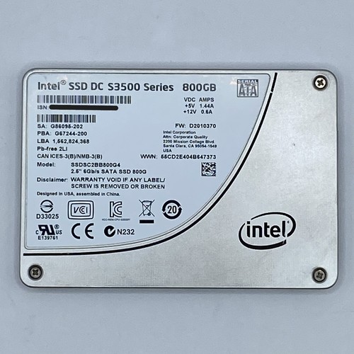 Intel 800gb ssd s3500 - intel, dc